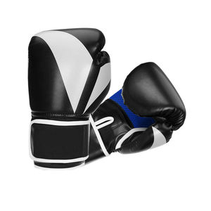 Guantes de Boxeo Profesionales de Piel Sintética y Cuero para Hombre, para Entrenamiento de Artes Marciales, Marca Personalizada - Product Image 3