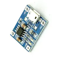 Qiao — Circuit de chargement de batterie au Lithium 5V 1a, Protection double fonctions, Micro USB 18650, Module de chargeur USB Lipo TP4056