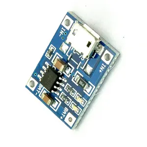 Taidacent הגנה כפולה פונקציות 5V 1A מיקרו USB 18650 ליתיום סוללה טעינת מעגל לוח Lipo USB מטען מודול TP4056