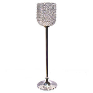 Luxury Handmade New Metal T <b>Light</b> Candle Holder Crystal <b>Globe</b> Votive Shiny Finished Table Wedding Centerpieces Table Decorations - Product Image 5