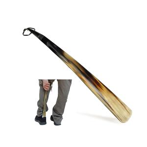 Chausse-pied en corne 56cm de long manche chausse-pied en corne ménage lève-chaussures hommes et femmes vente produit échantillon gratuit - Product Image 3