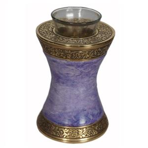 Urne de crémation de bougie en métal - Product Image 2