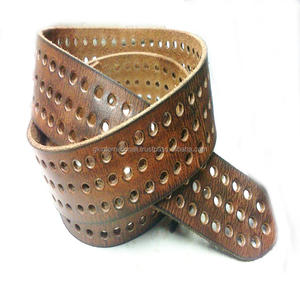 Cinturones de cuero indio para hombre, cinturón informal de cuero de diseño personalizado de alta calidad, todos los tamaños disponibles, venta al por mayor - Product Image 1