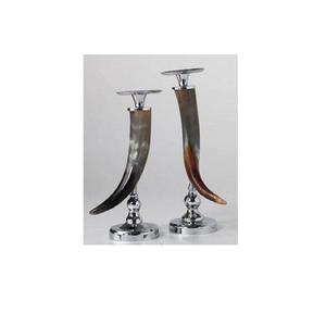 Bougeoir de table élégant en corne Décoration de mariage et d'événements Bougeoir de meilleure qualité pour fournisseur en gros - Product Image 1