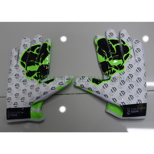 Gants de récepteur de Football personnalisés, bon prix marine, avec Logo de palmier, décoratifs - Product Image 4