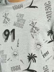 Camiseta de manga corta de algodón para hombres y mujeres, prenda de vestir, de buena calidad, personalizada, 100% compacta, fabricante de India - Product Image 3