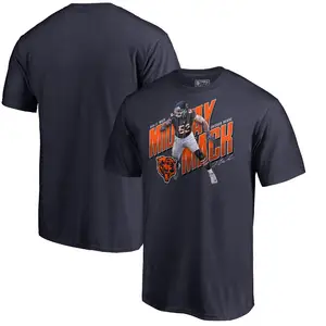 Youth NFL Pro Line by Fanatics Branded Khalil Mack Navy Chicago Bears collezione della città natale Midway Mack t-shirt
