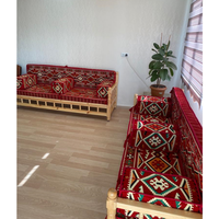 Canapé de style ottoman Majlis arabe Oriental Sièges au sol assis