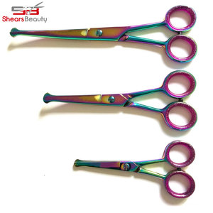 Tijeras DE SEGURIDAD ecológicas de calidad profesional, nuevas tijeras de aseo para mascotas para el cuidado de perros, aseo de limpieza profesional - Product Image 2