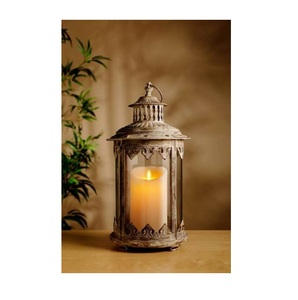 Metal Decorative Antique <b>Copper</b> <b>Lantern</b> Candle Holder for Home Decorative Item - Product Image 3