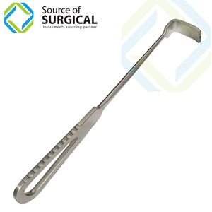Écarteur manuel de clinique Kocher Langenbeak Instrument chirurgical en acier inoxydable à 4 broches Fondation d'outils chirurgicaux - Product Image 1