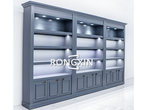 Kệ Trưng Bày Đèn Led, Kệ Trưng Bày Tóc Giả Gắn Tường Với Ngăn Kéo Dùng Cho Cửa Hàng Chăm Sóc Cá Nhân - Product Image 3