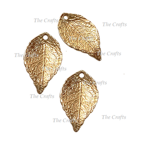 Juego de platos para servir hojas de diseño fantástico de 2 bandejas de hojas de color dorado de aluminio para uso doméstico en hoteles y restaurantes - Product Image 6