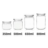 [Holar] claro 5 litro de vidrio enlatado comida contenedor de almacenamiento para la cocina cuarto de baño