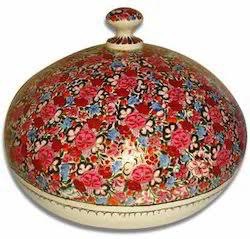 กล่องกระดาษ Mache,กล่องกระดาษผง Mache แคชเมียร์กล่องเครื่องประดับแฮนด์เมดจากอินเดีย - Product Image 2