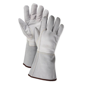 Guantes de cuero de vaca superior personalizables de Pakistán Protección contra incendios Resistente al desgaste para uso diario en exteriores Trabajo de conducción - Product Image 4