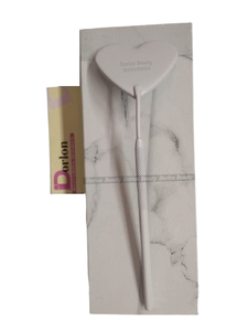 Espejo profesional para extensión de pestañas con forma de corazón de Color azul cielo, Espejo de inspección de pestañas con logotipo personalizado para Aplicación de pestañas - Product Image 5