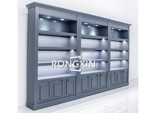 Kệ Trưng Bày Đèn Led, Kệ Trưng Bày Tóc Giả Gắn Tường Với Ngăn Kéo Dùng Cho Cửa Hàng Chăm Sóc Cá Nhân - Product Image 4