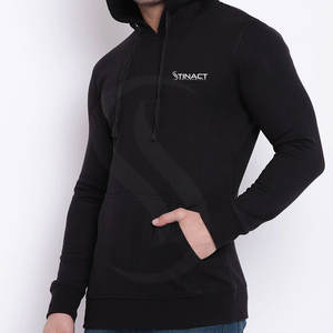 Sudaderas con Capucha Personalizadas para Hombre, Diseño Nuevo, Mezcla de Algodón/Poliéster, Diseño Liso, Logotipo Personalizado, Cierre de Cremallera, Ecológicas, para Invierno - Product Image 4