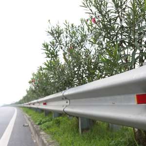 Highway Sale Outdoor Highway Road Guardrail Barrier With Color Coated Express way transportation - Product Image 1