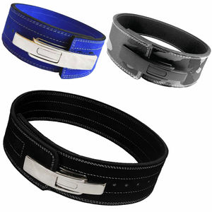 Puissance Poids De Levage En Cuir Ceinture Gym Formation Levier Powerlifting Bretelles - Product Image 1