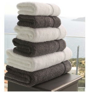 Haute absorption séchage rapide multi-usage 100% coton biologique Jacquard écologique respirant réversible fabriqué en Inde serviettes de bain - Product Image 4