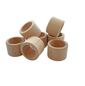 Ustomized-Anillo de madera para servilletas, Soporte redondo para hotel, venta al por mayor - Product Image 5