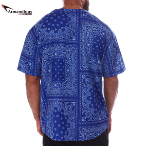 Maillot de Baseball vierge OEM, haut de gamme, simple, à la mode, bon marché, vente en gros - Product Image 4