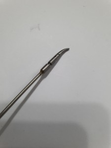 เครื่องมือสำหรับส่องกล้อง2.7มม. 4มม. 3มม. คีมหนีบกล่องเสียงด้วยกล้องจุลทรรศน์เลี้ยวซ้าย - Product Image 5