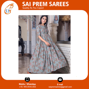 ชุดผ้าไหมพิมพ์ลายสวยสำหรับผู้หญิงชุดส่าหรีสำหรับงานแต่งงานงานปาร์ตี้เทศกาลเย็บสำหรับผู้ใหญ่อินเดีย - Product Image 6