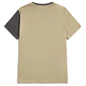 Camisetas para niños pequeños con logotipo personalizado de alta calidad, dos tonos, poliéster, algodón, tejido, cuello redondo, camiseta de béisbol, diseño de talla grande para negocios - Product Image 2