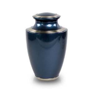 Urna de Metal hecha a mano de estilo europeo de alta calidad, diseño elegante moderno al por mayor para suministros funerarios - Product Image 3