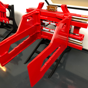 Nuevas Pinzas para Reciclaje y Pacas de Algodón, 2 Funciones Hidráulicas, 450-850 kg y 1000-6000 kg, Premium, Certificación ISO CE, Turquía, Rojo, Uso Minorista - Product Image 1