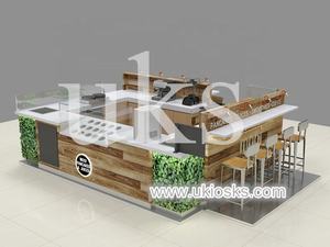 Zirip — kiosque et crêpière en bois massif personnalisé, support à gâteaux, pour les magasins de centres commerciaux - Product Image 6