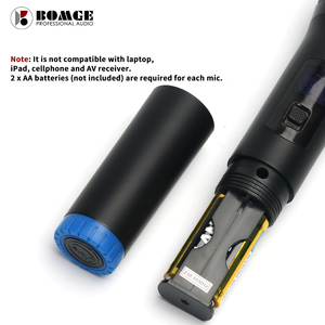 Hệ Thống Micro Không Dây BOMGE 2, Mic Cầm Tay, Hệ Thống Micro DVD <span class=keywords><strong>PC</strong></span> Kèm Đầu Thu Cho KTV TV Karaoke - Product Image 3