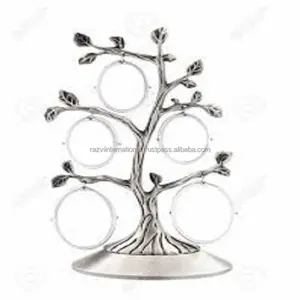 Cadre photo en aluminium de forme ronde, durable, écologique, impression multicolore - Product Image 1