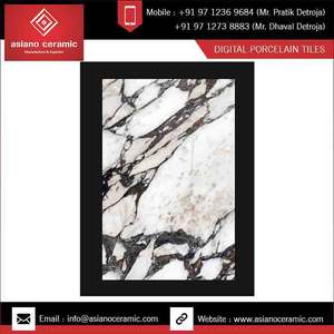 กระเบื้องปูพื้นเคลือบเงาสีขาวตกแต่ง1200X2400มม. ในราคาโรงงานแผ่นกระเบื้องพอร์ซเลนสำหรับห้องนอนและห้างสรรพสินค้า - Product Image 2