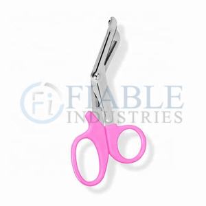 Ciseaux à pansement paramédicaux manuels en acier inoxydable et en acier-Instruments chirurgicaux réutilisables pour la salle de chirurgie - Product Image 5