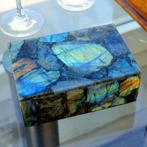 Madagascar Labradorite Slab <b>Large</b> Natural Stone Free Form Gemstone Multi Color Bulk Wholesale Supplier <b>Gift</b> <b>Box</b> Packaging Item - Product Image 1