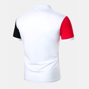 APEX XL เสื้อยืดกอล์ฟแขนสั้นผ้าคอตตอน100% เข้ารูปบางสีเสื้อโปโลแห้งเร็วพิมพ์ลายได้ตามต้องการ6XL - Product Image 3