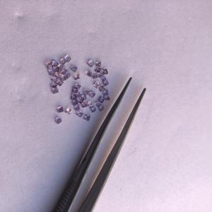 Piedra de amatista Natural de 2mm, 4mm, 6mm, corte cuadrado, piedras preciosas sueltas, Alibaba, distribuidor Regular, piedra Real semipreciosa para joyería en línea - Product Image 2