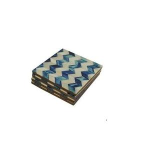 Wholesale Luxury Bone Inlay coaster for Tea Beer Coffee Cup coaster New Design Tableware Top Design Bone Inlay coaster - Product Image 5