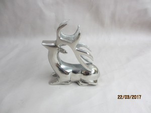 Portavelas de reno huracán de Metal para el hogar Hotel restaurante Iglesia decoración de Navidad - Product Image 5