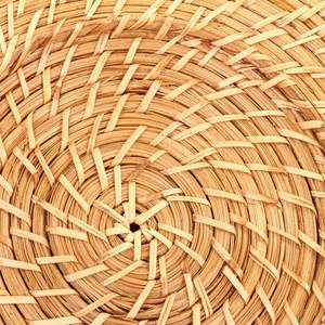 Best Selling Products 2021 Decorativetive Dinning <b>Round</b> Eco-friendly Rattan <b>Placemat</b> for Decorative Kitchen - Product Image 3