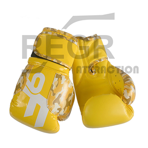 Guantes de boxeo profesionales con logotipo personalizado - Product Image 2