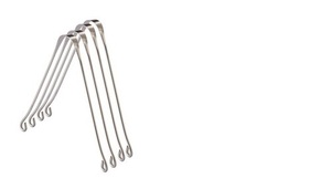 Venta caliente Premium Higiénico Acero inoxidable Bebé Limpiador de lengua Raspador Cero residuos Agarre no sintético - Product Image 5