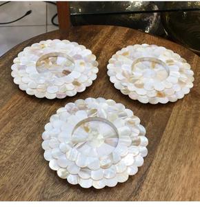 Posavasos de té con incrustaciones de fregona de estilo marroquí, alfombrillas y almohadillas para Decoración de mesa, posavasos para beber, vajilla, posavasos para restaurante de Hotel en casa - Product Image 2