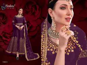 Anarkali ชุดนักออกแบบร้านออนไลน์,Salwar Kameez,ชุดปัญจาบ | ปัญจาบ Salwar Kameez ออกแบบราคาที่ดีที่สุดและจัดส่งทั่วโลก - Product Image 5