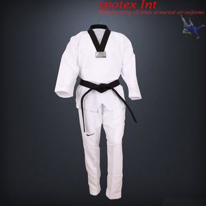 Uniforme de Taekwondo de colores sólidos hecho profesional para hombres uniforme de Taekwondo de nuevo diseño gran oferta uniforme de Taekwondo - Product Image 2