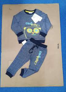 Nouvelle Usine Dépassement De Marque Étiquettes Garçons Enfants Casual Coton Sweat-Shirts Ensemble Manche Longue Col rond W/ Payjama Bangladesh stocklot - Product Image 2